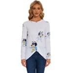 Bluey, Bluey merch, Bluey pattern, Bluey Bluey, bingo, Bluey design, bluey dog Long Sleeve Crew Neck Pullover Top Bluey, Bluey merch, Bluey pattern, Bluey Bluey, bingo, Bluey design, bluey dog Long Sleeve Crew Neck Pullover Top