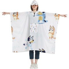 Women s Hooded Rain Ponchos 