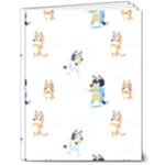 Bluey, Bluey merch, Bluey pattern, Bluey Bluey, bingo, Bluey design, bluey dog 7 x 9 Softcover Notebook Bluey, Bluey merch, Bluey pattern, Bluey Bluey, bingo, Bluey design, bluey dog 7 x 9 Softcover Notebook