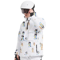 Men s Pullover Zip Ski and Snowboard Waterproof Breathable Jacket 