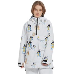 Women s Pullover Zip Ski and Snowboard Waterproof Breathable Jacket 