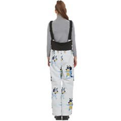 Women s Side Zip Front Pouch Ski And Snowboard Bib Pants	 