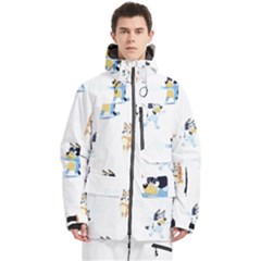 Men s Multi Pockets Zip Ski and Snowboard Waterproof Breathable Jacket 