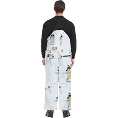 Men s Front Zip Ski And Snowboard Bib Pants 