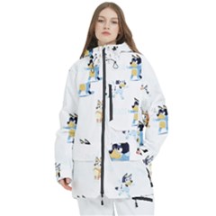 Women s Multi Pockets Zip Ski and Snowboard Waterproof Breathable Jacket 