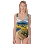 Sunflowers Flowers Nature Princess Tank Leotard 