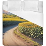 Sunflowers Flowers Nature Duvet Cover (King Size)