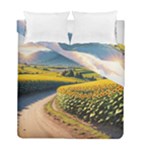 Sunflowers Flowers Nature Duvet Cover Double Side (Full/ Double Size)