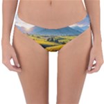 Sunflowers Flowers Nature Reversible Hipster Bikini Bottoms