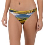 Sunflowers Flowers Nature Band Bikini Bottoms