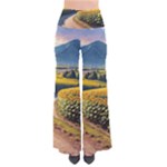 Sunflowers Flowers Nature So Vintage Palazzo Pants