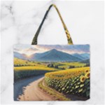 Sunflowers Flowers Nature Medium Tote Bag