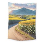 Sunflowers Flowers Nature Medium Tapestry
