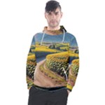 Sunflowers Flowers Nature Men s Pullover Hoodie