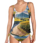 Sunflowers Flowers Nature Tankini Set