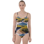Sunflowers Flowers Nature Sweetheart Tankini Set