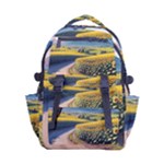 Sunflowers Flowers Nature Carry-on Double Buckle Travel Backpack
