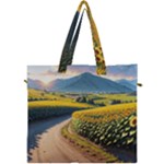 Sunflowers Flowers Nature Canvas Travel Bag