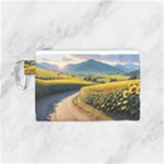 Sunflowers Flowers Nature Canvas Cosmetic Bag (Small)