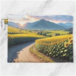 Sunflowers Flowers Nature Canvas Cosmetic Bag (XXL)