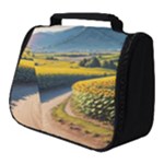 Sunflowers Flowers Nature Full Print Travel Pouch (Small)