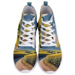 Sunflowers Flowers Nature Men s Lightweight High Top Sneakers