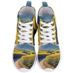 Sunflowers Flowers Nature Women s Lightweight High Top Sneakers