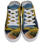 Sunflowers Flowers Nature Half Slippers