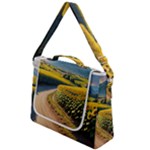 Sunflowers Flowers Nature Box Up Messenger Bag