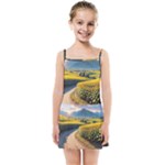 Sunflowers Flowers Nature Kids  Summer Sun Dress