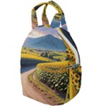 Sunflowers Flowers Nature Travel Backpack