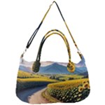Sunflowers Flowers Nature Removable Strap Handbag