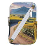 Sunflowers Flowers Nature Belt Pouch Bag (Large)