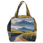 Sunflowers Flowers Nature Boxy Hand Bag