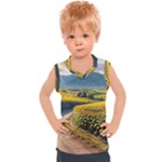 Sunflowers Flowers Nature Kids  Sport Tank Top