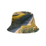 Sunflowers Flowers Nature Inside Out Bucket Hat (Kids)