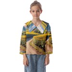 Sunflowers Flowers Nature Kids  Sailor Shirt