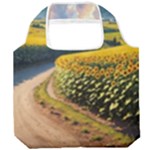 Sunflowers Flowers Nature Foldable Grocery Recycle Bag