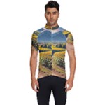 Sunflowers Flowers Nature Men s Short Sleeve Cycling Jersey