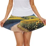 Sunflowers Flowers Nature Women s Skort