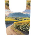 Sunflowers Flowers Nature Foldable Shopping Bag