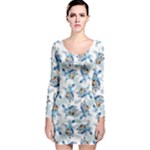 Bluey, Bluey merch, Bluey pattern, Bluey Bluey, bingo, Bluey design, bluey dog Long Sleeve Bodycon Dress Bluey, Bluey merch, Bluey pattern, Bluey Bluey, bingo, Bluey design, bluey dog Long Sleeve Bodycon Dress