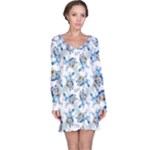Bluey, Bluey merch, Bluey pattern, Bluey Bluey, bingo, Bluey design, bluey dog Long Sleeve Nightdress Bluey, Bluey merch, Bluey pattern, Bluey Bluey, bingo, Bluey design, bluey dog Long Sleeve Nightdress