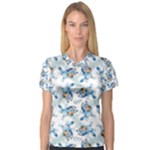 Bluey, Bluey merch, Bluey pattern, Bluey Bluey, bingo, Bluey design, bluey dog V-Neck Sport Mesh T-Shirt Bluey, Bluey merch, Bluey pattern, Bluey Bluey, bingo, Bluey design, bluey dog V-Neck Sport Mesh T-Shirt