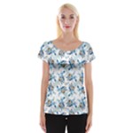 Bluey, Bluey merch, Bluey pattern, Bluey Bluey, bingo, Bluey design, bluey dog Cap Sleeve Top Bluey, Bluey merch, Bluey pattern, Bluey Bluey, bingo, Bluey design, bluey dog Cap Sleeve Top