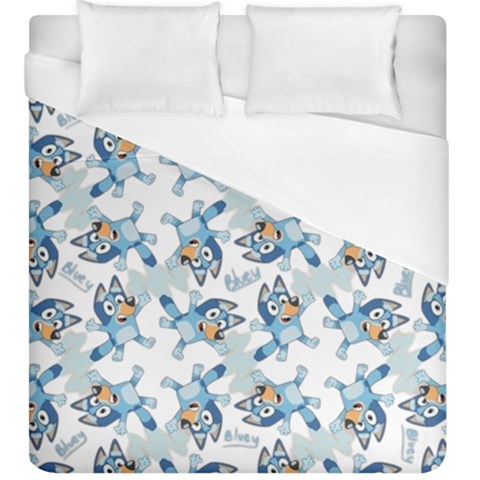 Bluey, Bluey merch, Bluey pattern, Bluey Bluey, bingo, Bluey design, bluey dog Duvet Cover (King Size) from ArtsNow.com