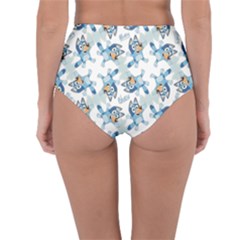 Reversible High-Waist Bikini Bottoms 