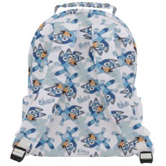 Rounded Multi Pocket Backpack 