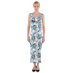 Fitted Maxi Dress 