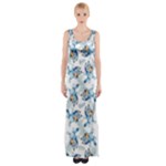 Bluey, Bluey merch, Bluey pattern, Bluey Bluey, bingo, Bluey design, bluey dog Thigh Split Maxi Dress Bluey, Bluey merch, Bluey pattern, Bluey Bluey, bingo, Bluey design, bluey dog Thigh Split Maxi Dress